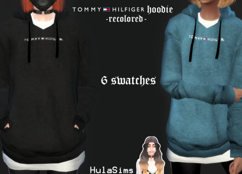 Tommy Hilfilger hoodie (for female)You’re gonna need the mesh , which you can download it hereIf you