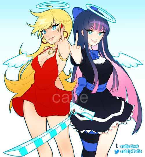 Panty and Stocking !!!!!! 10th anniversary ^w^