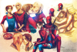 Spiderman x Deadpool