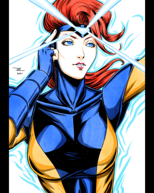 Arttrober Day18: Jean GreyThe 90s X-Men will always be my favorite.Here&rsquo;s a link to the Ar