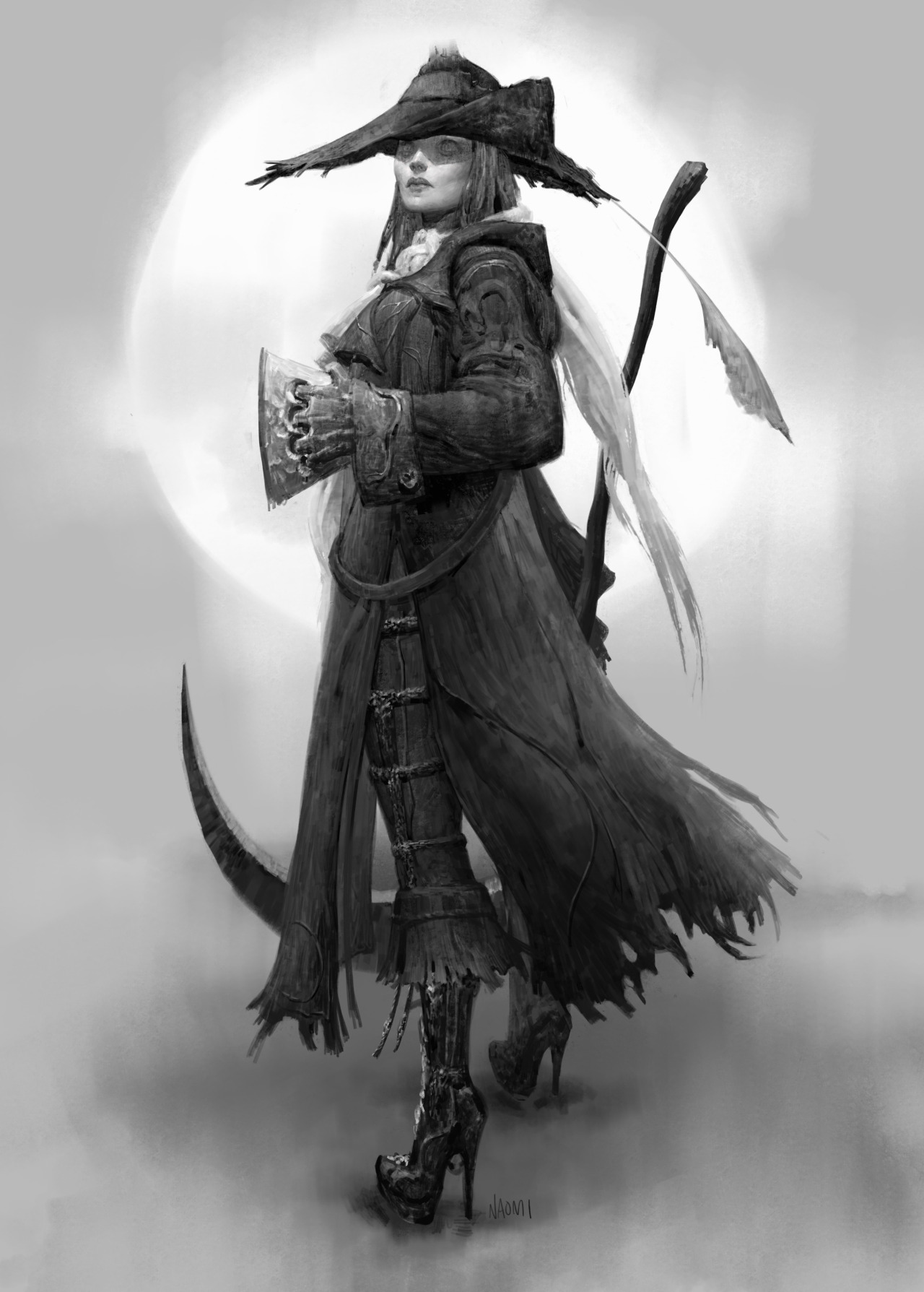 conceptartworld:  Check out this great Bloodborne (Fist of Gratia) concept by Naomi