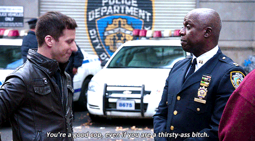 allsonargent:I read the entire Urban Dictionary so I could converse with the other uniformed officer