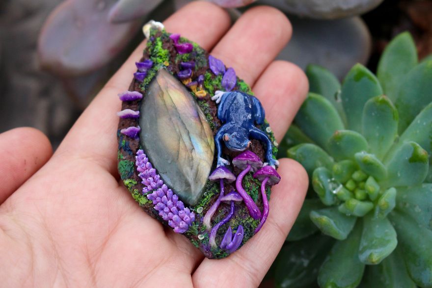 culturenlifestyle:  Enchanting Necklaces Using Natural Gemstones Wish to Take You