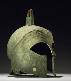ancientpeoples:  Corinthian Helmet 600-550
