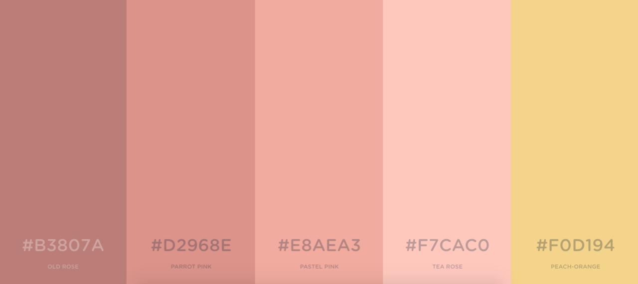 Color Palettes — Pastel Art Hoe For Anon