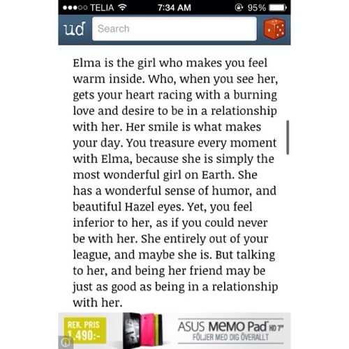 depechelover:  Urban Dictionary are doing it right, couldn’t say it better myself. 😜 #urbandictionary #elma  So true