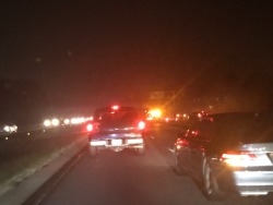 tfw the car on fire that&rsquo;s holding up traffic on the Baltimore-Washington Parkway at 11:15pm on a Friday is the GMC version of the Buick you&rsquo;re driving&hellip;.