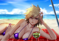 easonxxxxxx: Mitsuki Bakugo     Bakugo’s mother  Summer time    follow me on ： PIXIVDeviantART ArtStationTwitterGumroad support me on Patreon  I will draw a picture of the FANART and NSFW. Support me, you can get rewards (NSFW ver. and special ver.)