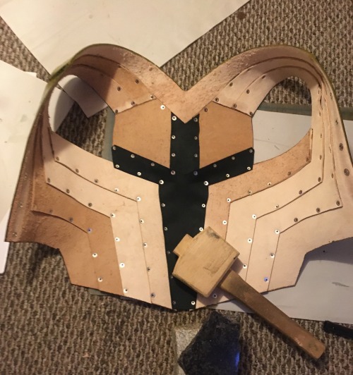 This Leather Torso Armor Has Been My Big Project For The Week While My Normal-job Boss Is Out Of Town.