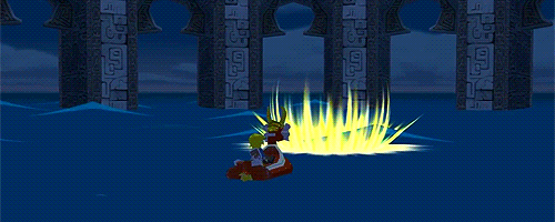 milvallen:  Remember that magical moment in Wind Waker where you first got to go