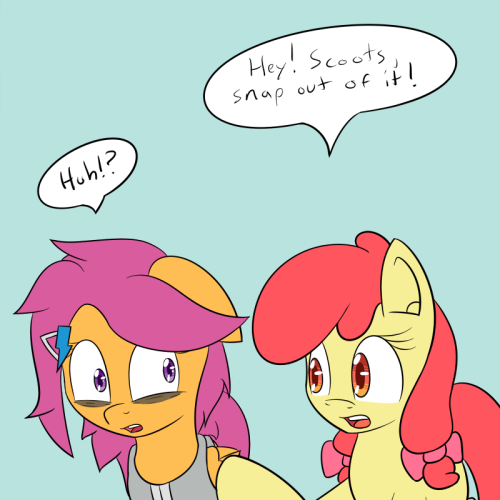 D'aww, poor Scootsy TT