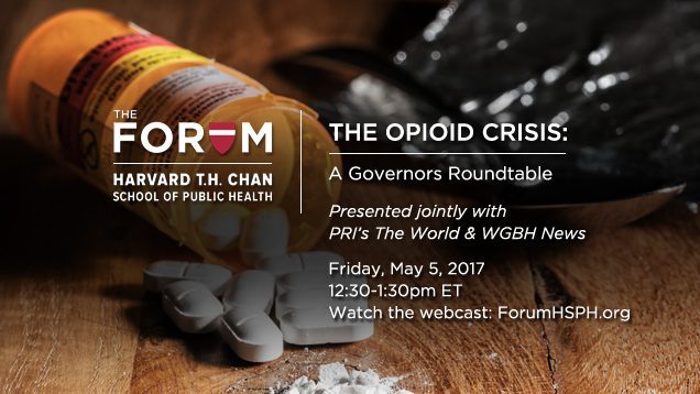 EVENT DESCRIPTION:
THE OPIOID CRISIS: A Governors Roundtable
Opioid overdoses claim the lives of 91 Americans every day, according to the Centers for Disease Control and Prevention. In this Forum event, four former governors will offer candid...