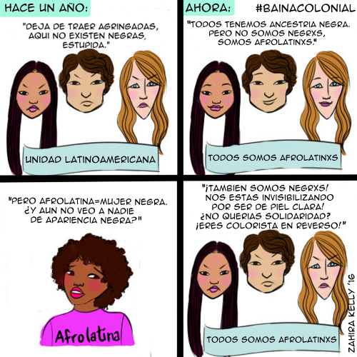 bainacolonial: 5ta en la serie. “todos somos afrolatinxs”./5th in the series “we a