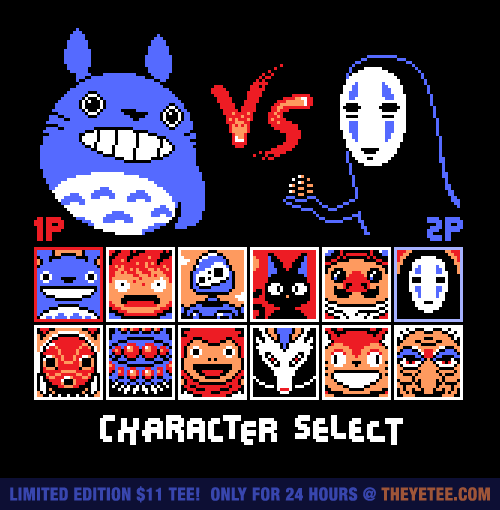 nomellamesfriki:  Street Fighter: Ghibli Edition  