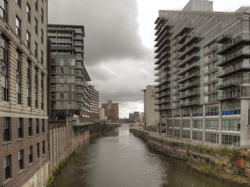 River Irwell from Blackfriars Bridge