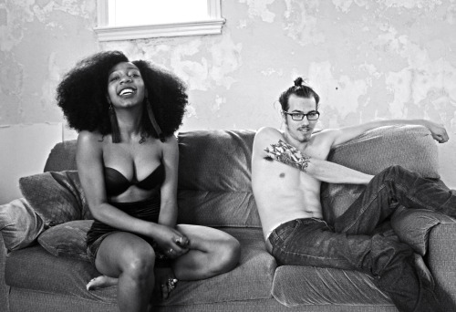throughkaleidscopeeyes:  Interracial dating by theturnstyles for Ink Magazine  