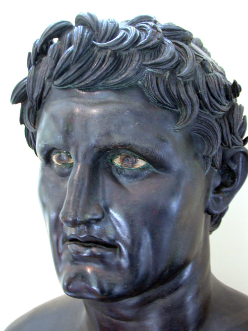 Seleucus I Nicator, Hellenistic ruler and founder of the Seleucid dynasty.  Roman bronze copy after 