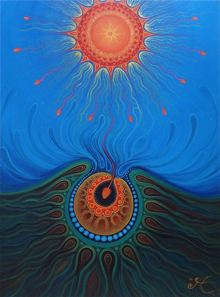 slightly-fading:  night—colors:Creation Sun — Louise Benton