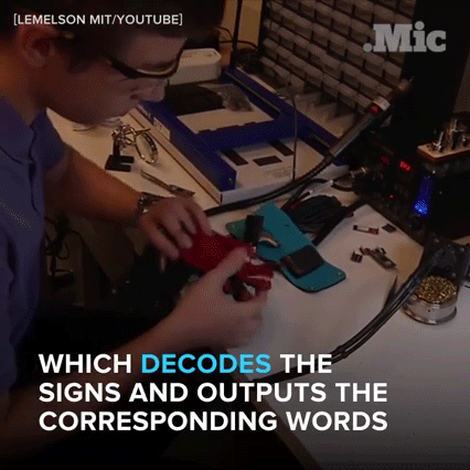 High-tech Gloves Translate Sign Language Into Spoken Words - Full Video