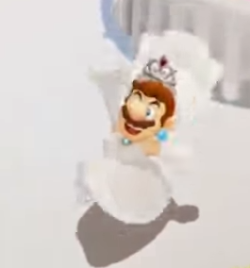 intranet:Ok so apparently in Super Mario Odyssey you can unlock this wedding dress outfit with an amiibo and it’s truly the best and purest thing I’ve ever witnessed