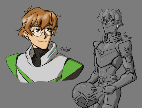 Male!Pidge because I like the character a lot. :DI imagine he starts as a short lad but grows like a