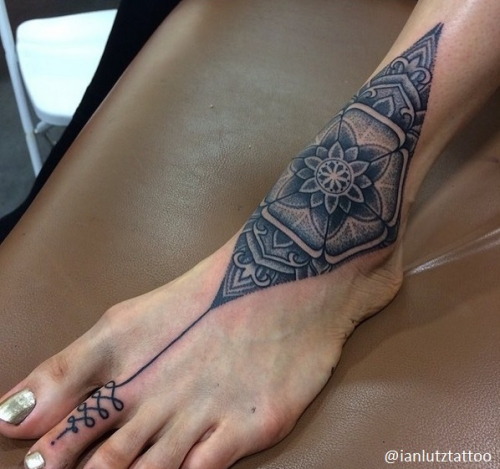 skindeeptales:  Foot tattoos by Matt Adamson, Bumpkin Tattoo, Myrah Oh,  Marie Kraus, Diana Severinenko, Jessica K, Will Ge, Tim McEvoy, Bintt of Southend, Ian Lutz.via tattoodo
