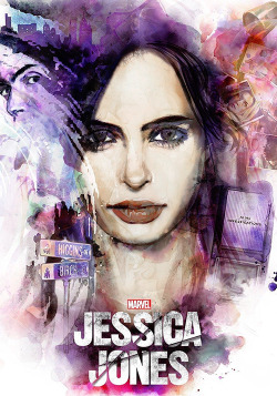 Krysten-Ritter:  Jessica Jones Poster