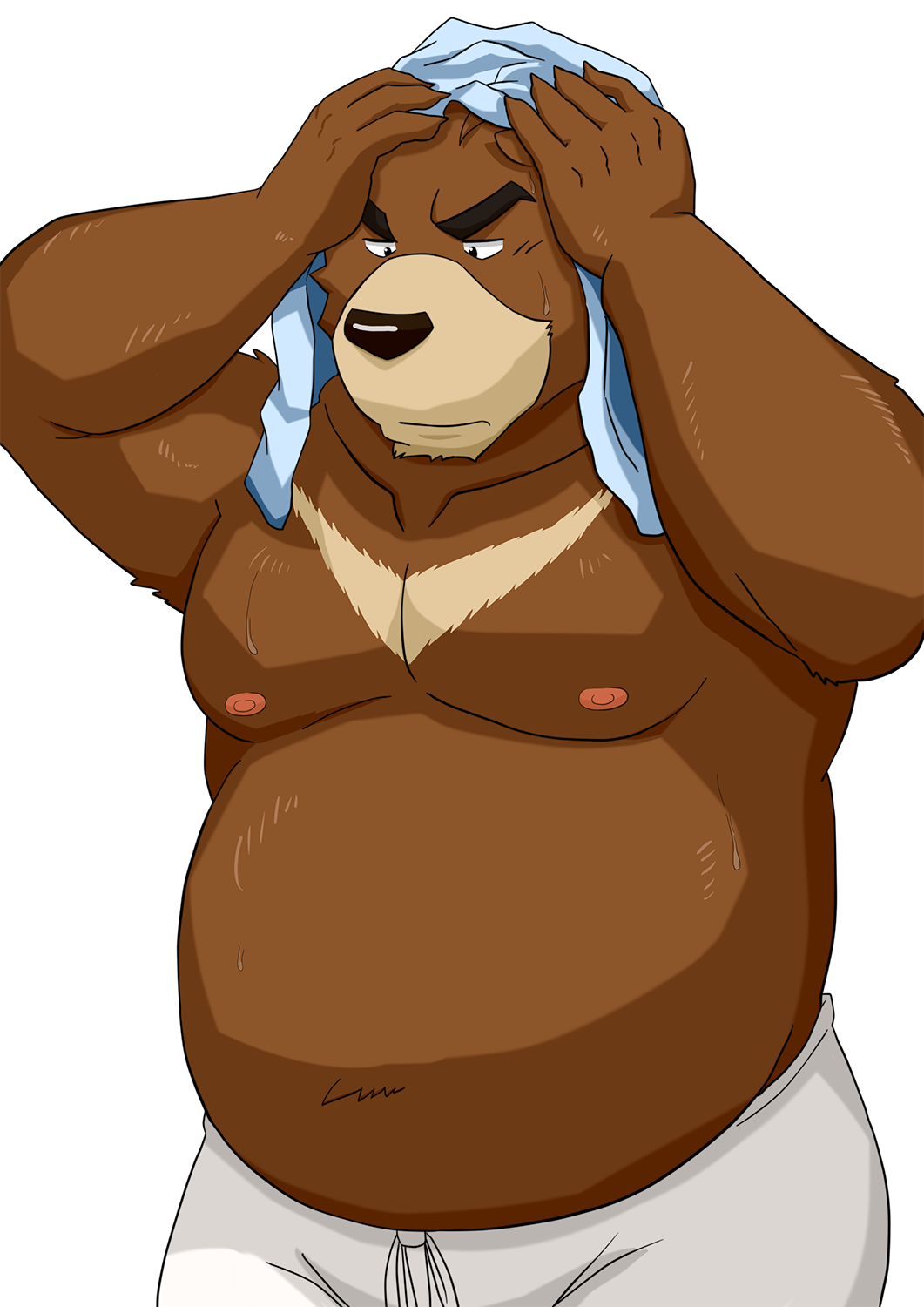 cheesebear:  i want to touch the belly