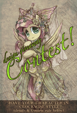 dollyflash:  askcarmo:  askclockwisewhooves:  Thank you again for 9,000 followers! So, for now, here will be a little giveaway- your character will be drawn with a clockwise style design and fully colored! The winner will featured on this blog, and there