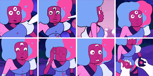 rvpphire:Every Time We’ve Seen Garnet’s Eye(s) For @9arnet