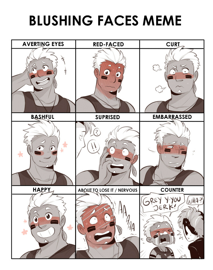 moosoppart:  I like blushing Kelly :00Template