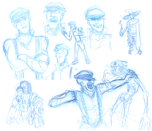 It’s sketch-dump time 