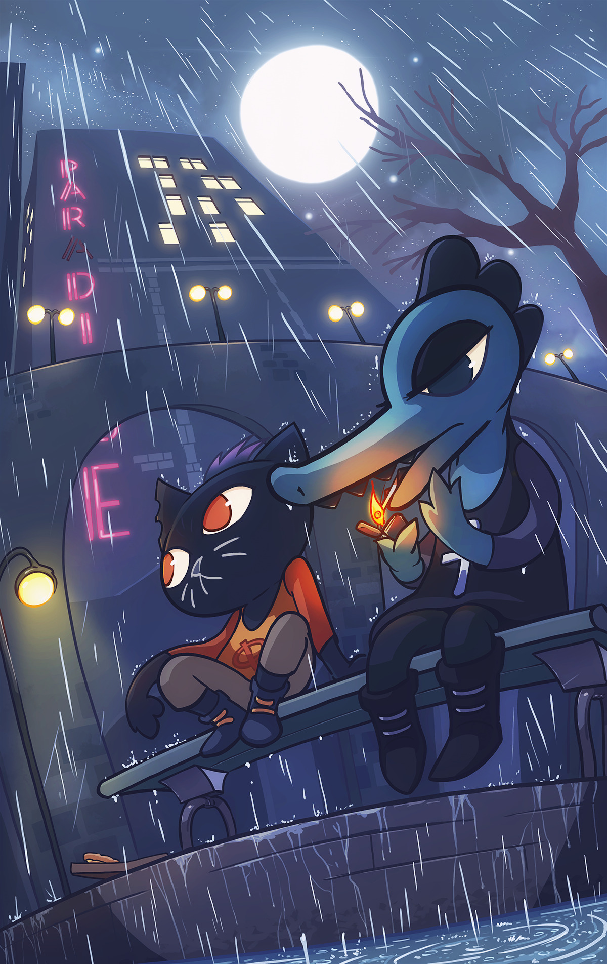 pehesse:  Best (available) Friends Turns out I got a little more Night in the Woods