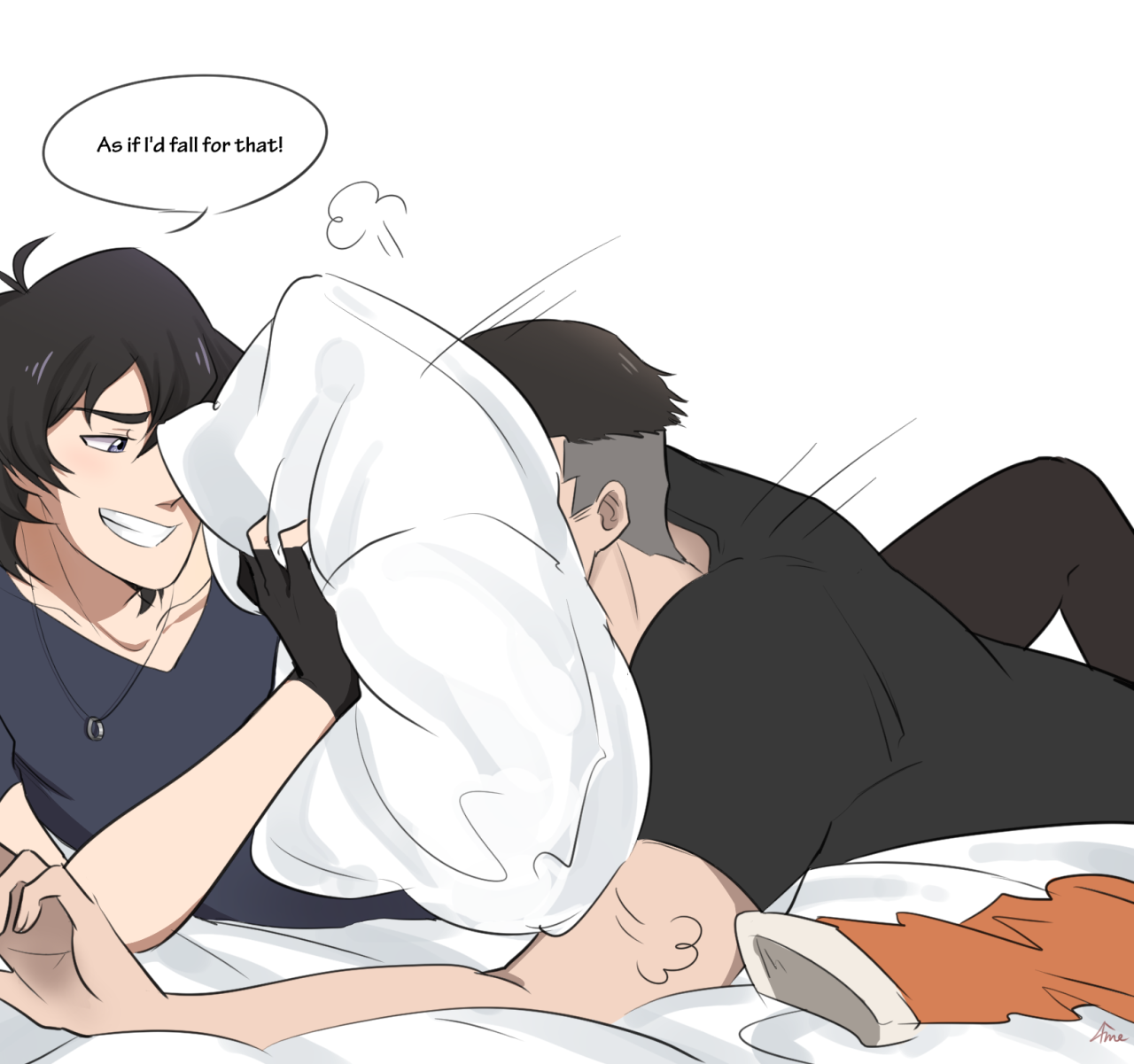 amegafuru:au where shiro never went to kerberos, keith is on his way to graduate