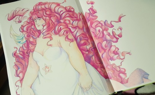 purplepuppet: Doodle of Rose I’ve been chipping away at in between school projects and essays 💐