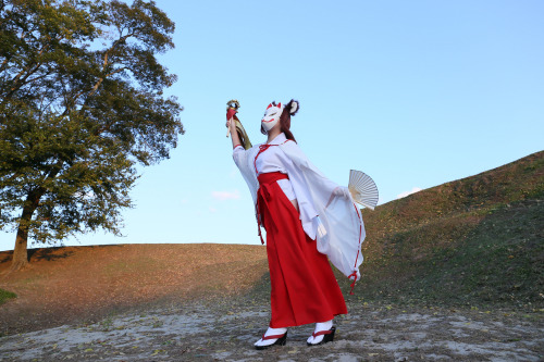 Cute Cosplay GIrl Higurashi Rin (Kitsune-Chan 3) 1-1