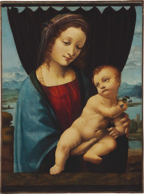 Madonna of the Violetsc.1510 Marco D’Oggiono 