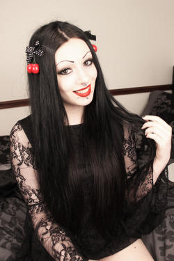 xtoxictears:  People always whine at me to smile, so you can have this ridiculous picture.