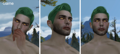 *Amber - base game compatible hairstyle for male sims, all LOD’s, all maps, 24 EA swatches, from tee