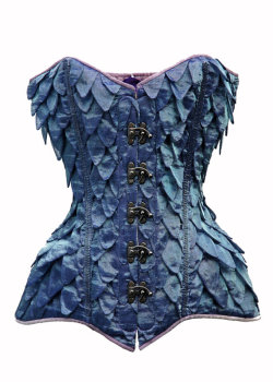 steelboneddiva:    Steel Boned ‘Dragon’ Corset  