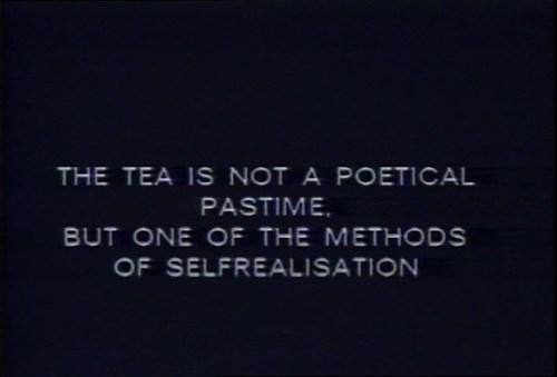 stills from chanoyu by sanja iveković &amp; dalibor martinis