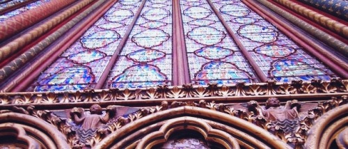 [1/?] Favorite places I have been. Sainte-Chapelle, Paris, France. Built around 1238 as a 