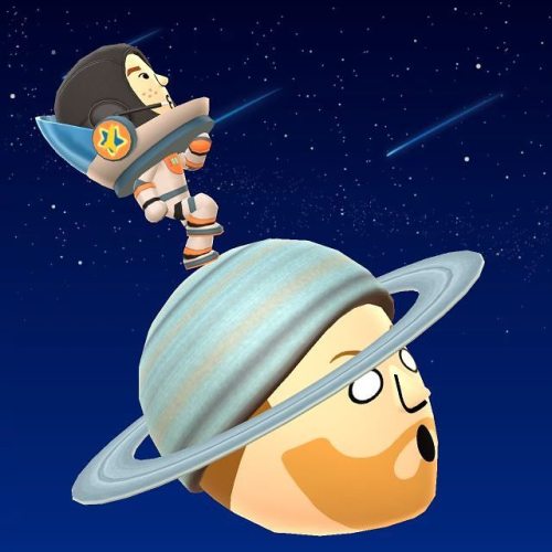 Top of the world #miitomo #nintendo #nintendoswitch #mii #planet #universe #gaming #gamer #gaymer #g