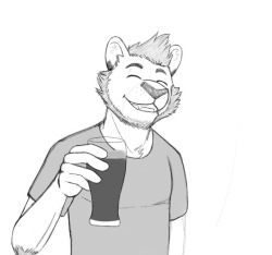 daveyote: It’s world lion day, so I sketched