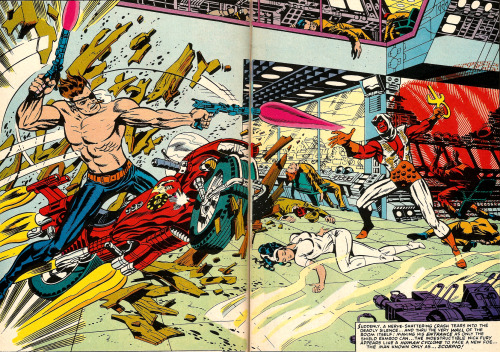 Double-page spread from Nick Fury, Agent porn pictures