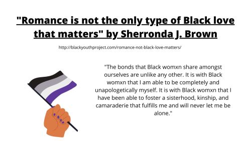 coolcurrybooks:Three Essays by Black Asexual Women “Romance Is Not the Only Type of Black Love tha