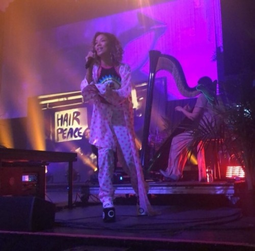 [171114] Jhené Aiko Performing In Detroit For TRIP Tour. (cr.)