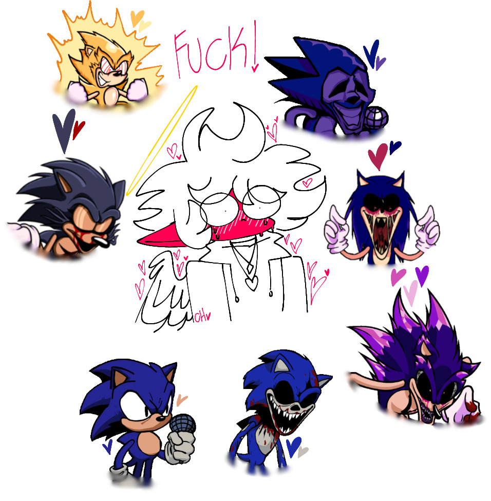 A dead user 💀 on X: Majin sonic/creep Sonic.exe: nightmare