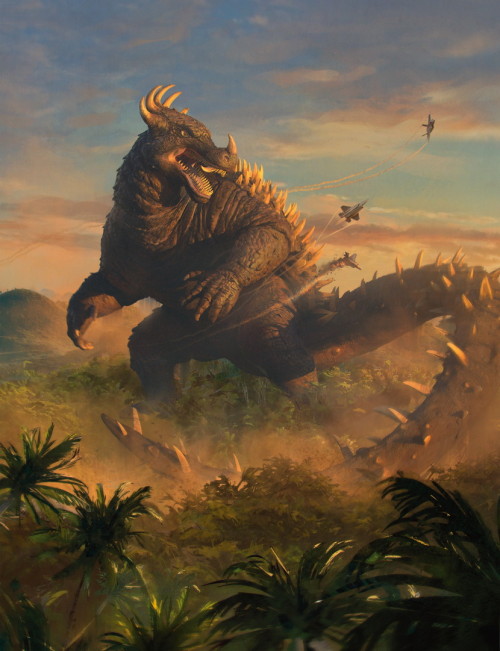 megazeo:Anguirus, Armored KillerArt by Sam RowanMagic: The Gathering