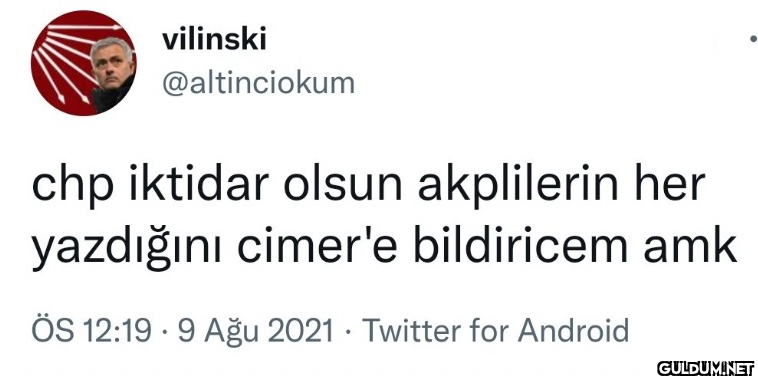 vilinski @altinciokum chp...